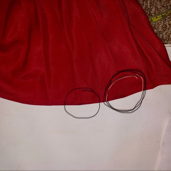 Vintage red All That Jazz formal full length dress - Picture 5 of 7